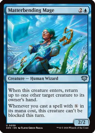 Matterbending Mage  [Secrets of Strixhaven] Foil