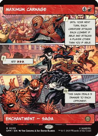 Maximum Carnage (Borderless)  [Marvel's Spider-Man] Foil
