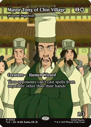 Mayor Tong of Chin Village - Drannith Magistrate (Borderless)  [Avatar: The Last Airbender: Eternal-Legal]