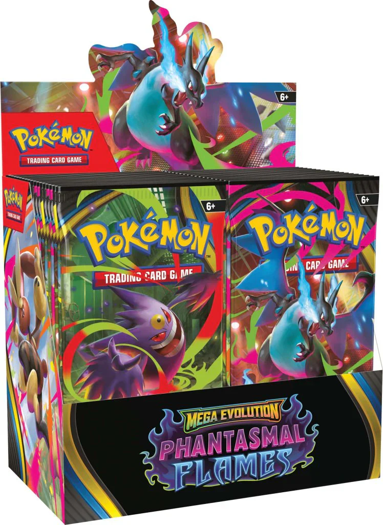 Mega Evolution: Phantasmal Flames Booster Display Box