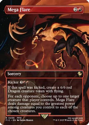 Mega Flare (Borderless)  [Commander: FINAL FANTASY]