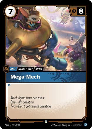 Mega-Mech (088/298) - Riftbound - [Origins] Foil
