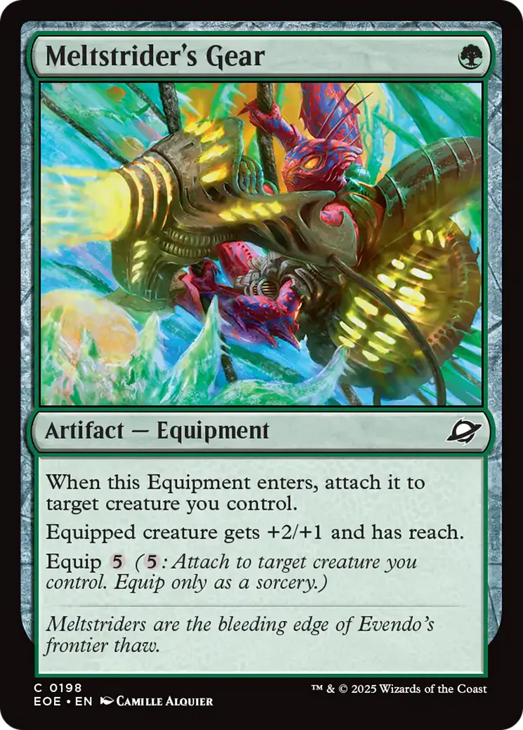 Meltstrider's Gear [Edge of Eternities] Foil