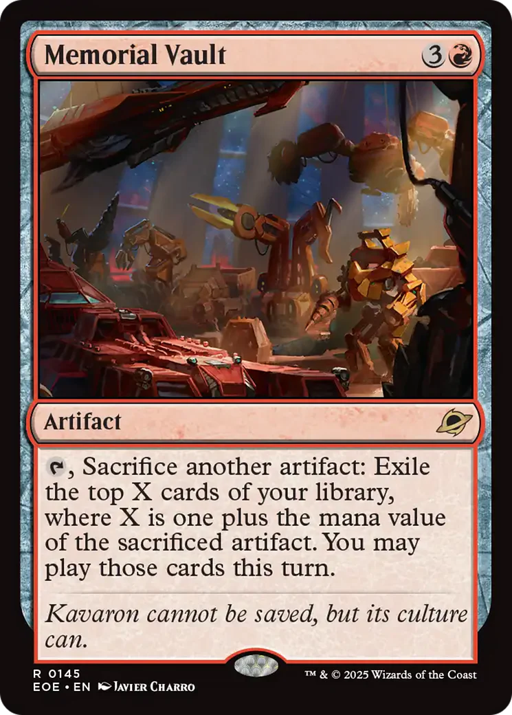Memorial Vault [Edge of Eternities] Foil