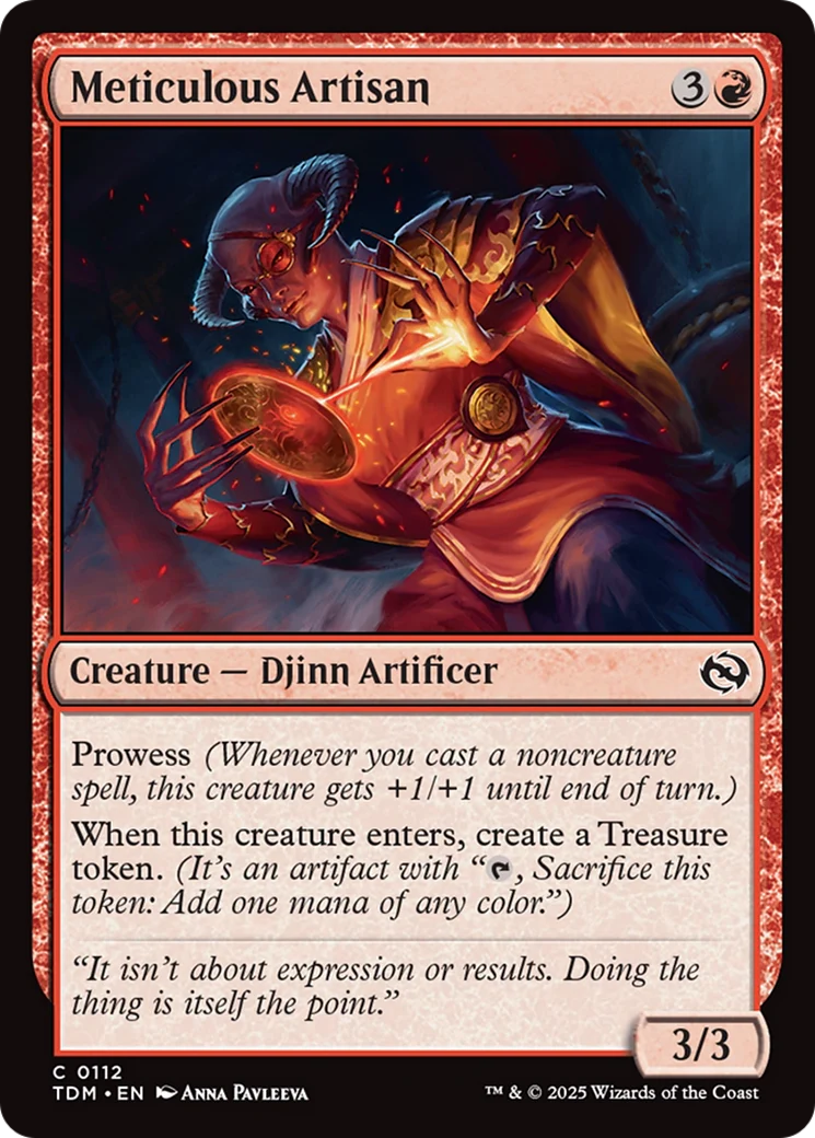 Meticulous Artisan [Tarkir: Dragonstorm] Foil
