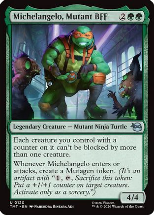 Michelangelo, Mutant BFF  [Teenage Mutant Ninja Turtles]