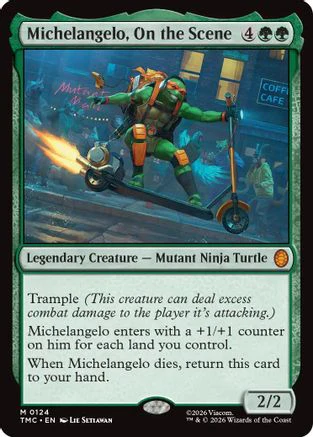 Michelangelo, On the Scene  [Commander: Teenage Mutant Ninja Turtles]