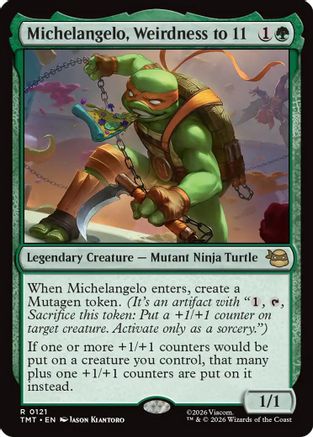 Michelangelo, Weirdness to 11  [Teenage Mutant Ninja Turtles]