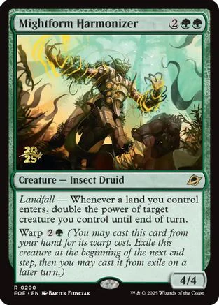 Mightform Harmonizer  [Prerelease Cards] Foil