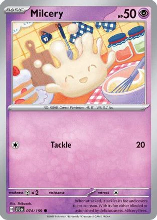 Milcery (074/159) [Scarlet & Violet: Journey Together] Reverse Holofoil