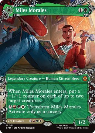 Miles Morales (0211) (Borderless)  [Marvel's Spider-Man]