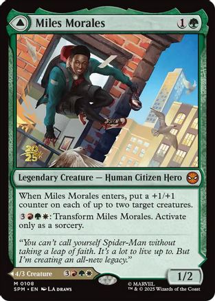 Miles Morales  [Prerelease Cards] Foil