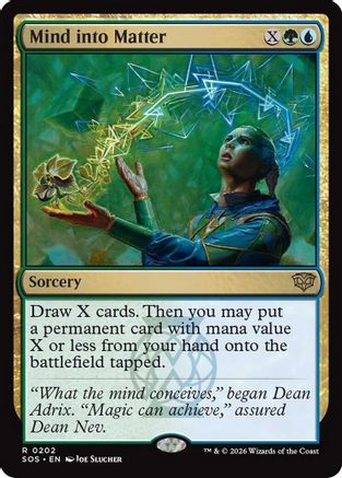 Mind into Matter  [Secrets of Strixhaven] Foil