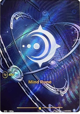 Mind Rune (Alternate Art) (R03a) - Riftbound - [Spiritforged] Foil
