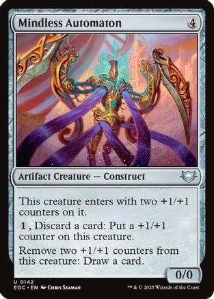 Mindless Automaton  [Commander: Edge of Eternities]