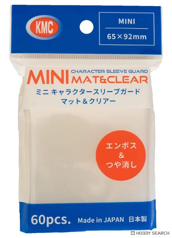 Mini Character Sleeve Guard Matte & Clear (Set of 60)