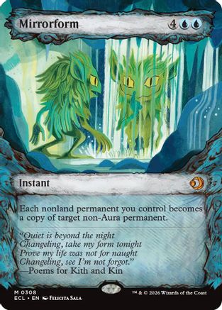 Mirrorform (Showcase)  [Lorwyn Eclipsed]