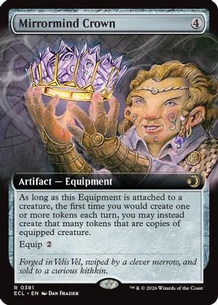 Mirrormind Crown (Extended Art)  [Lorwyn Eclipsed]