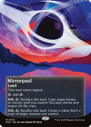 Mirrorpool (0072) (Borderless)  [Edge of Eternities: Stellar Sights]