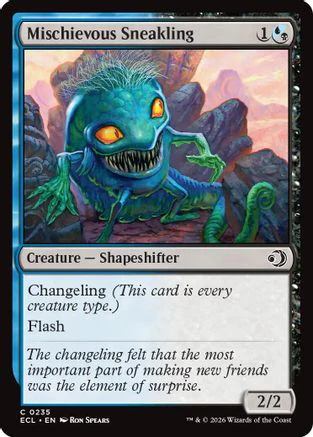 Mischievous Sneakling  [Lorwyn Eclipsed]