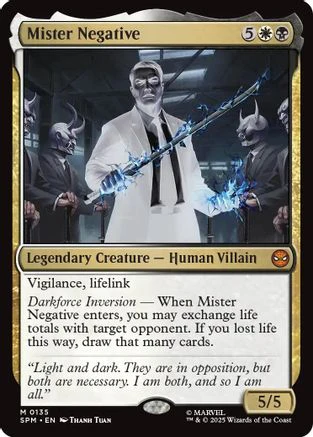 Mister Negative  [Marvel's Spider-Man] Foil