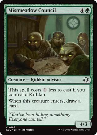Mistmeadow Council  [Lorwyn Eclipsed] Foil