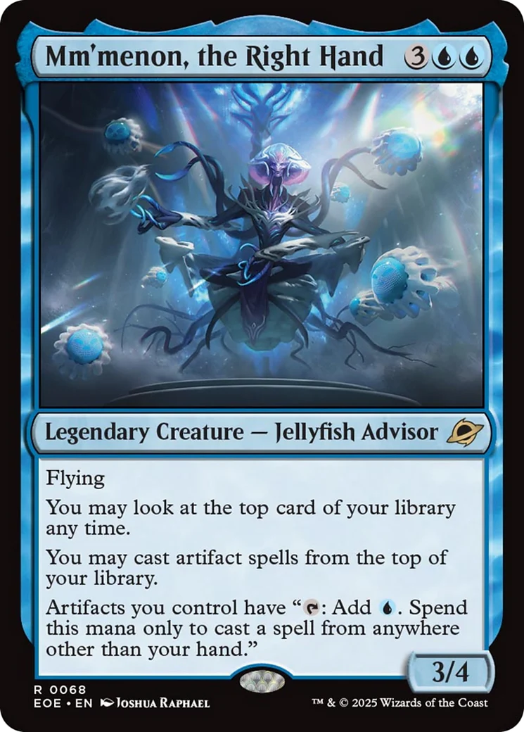 Mm'menon, the Right Hand [Edge of Eternities] Foil