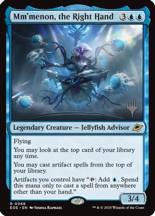 Mm'menon, the Right Hand  [Promo Pack: Edge of Eternities]