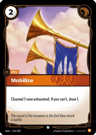 Mobilize (134/298) - Riftbound - [Origins]