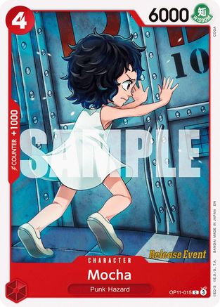 Mocha (OP11-015) - [A Fist of Divine Speed Release Event Cards]