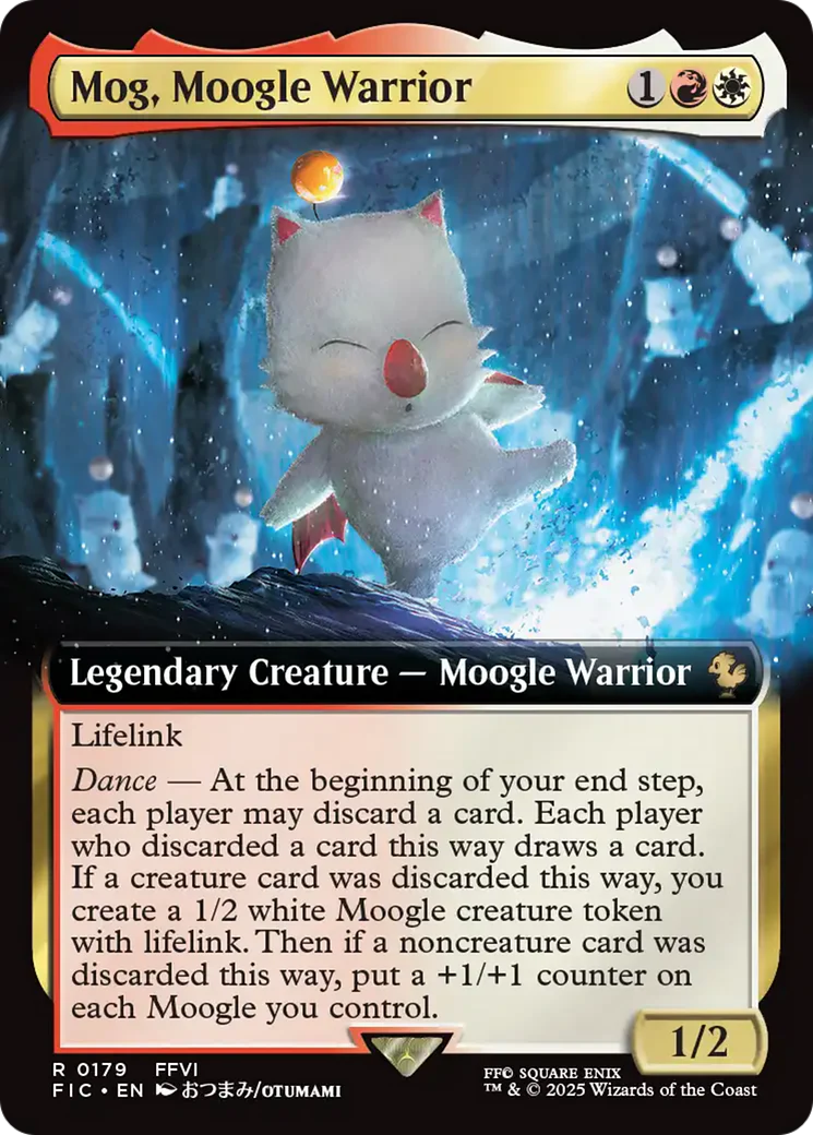 Mog, Moogle Warrior (Extended Art) [FINAL FANTASY Commander] Foil