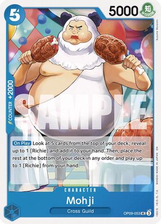 Mohji (Reprint) (OP09-053) - [Starter Deck 25: BLUE Buggy]