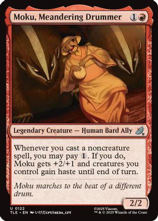 Moku, Meandering Drummer  [Avatar: The Last Airbender: Eternal-Legal]