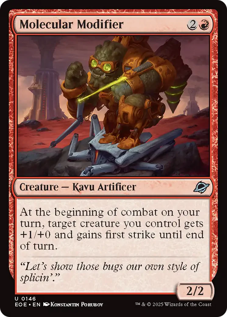 Molecular Modifier [Edge of Eternities] Foil