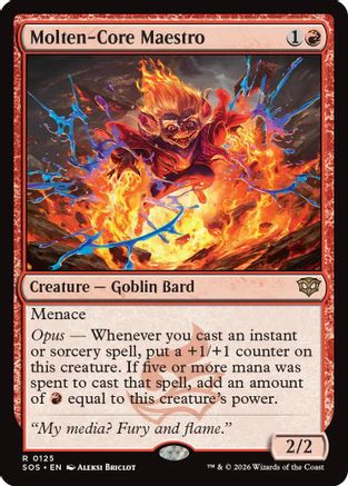 Molten-Core Maestro  [Secrets of Strixhaven]