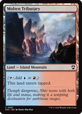 Molten Tributary  [Commander: Secrets of Strixhaven]