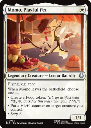 Momo, Playful Pet  [Avatar: The Last Airbender] Foil