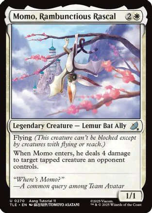 Momo, Rambunctious Rascal (0270)  [Avatar: The Last Airbender: Eternal-Legal]