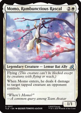 Momo, Rambunctious Rascal  [Avatar: The Last Airbender: Eternal-Legal]