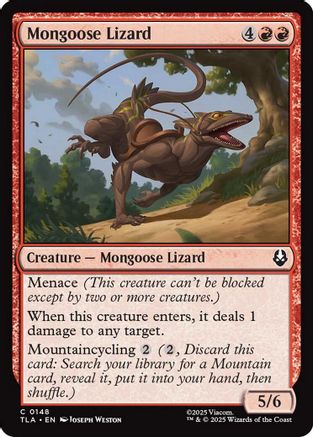 Mongoose Lizard  [Avatar: The Last Airbender] Foil
