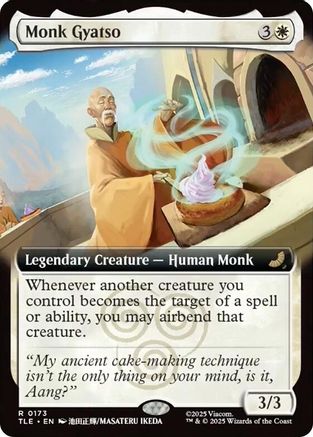 Monk Gyatso (Extended Art)  [Avatar: The Last Airbender: Eternal-Legal] Foil