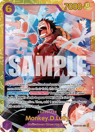 Monkey.D.Luffy (061) (EB02-061) - [Extra Booster: Anime 25th Collection] Foil