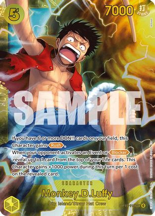 Monkey.D.Luffy (OP15-119) (OP15-119) - [Adventure on Kami's Island] Foil