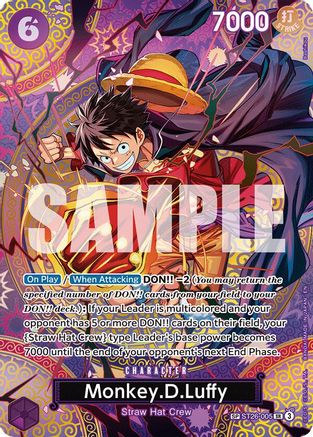 Monkey.D.Luffy (SP) (ST26-005) - [Adventure on Kami's Island] Foil