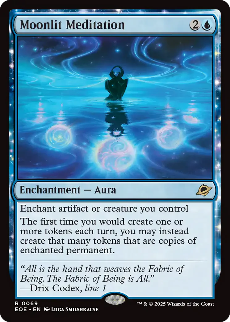 Moonlit Meditation [Edge of Eternities] Foil