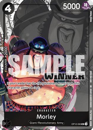 Morley (Winner Pack 2026 Vol. 1) (OP12-093) - [One Piece Promotion Cards] Foil