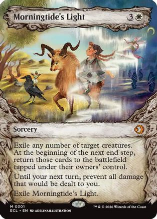 Morningtide's Light (Showcase)  [Lorwyn Eclipsed] Foil