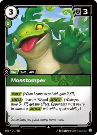 Mosstomper (047/219) - Riftbound - [Unleashed] Foil