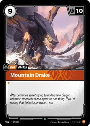 Mountain Drake (142/298) - Riftbound - [Origins]