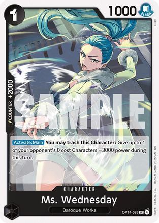 Ms. Wednesday (OP14-083) - [The Azure Sea's Seven]